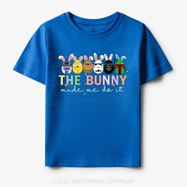 Cute Cartoon Characters Happy Easter Toddler&Kid's Tees Beepumpkin