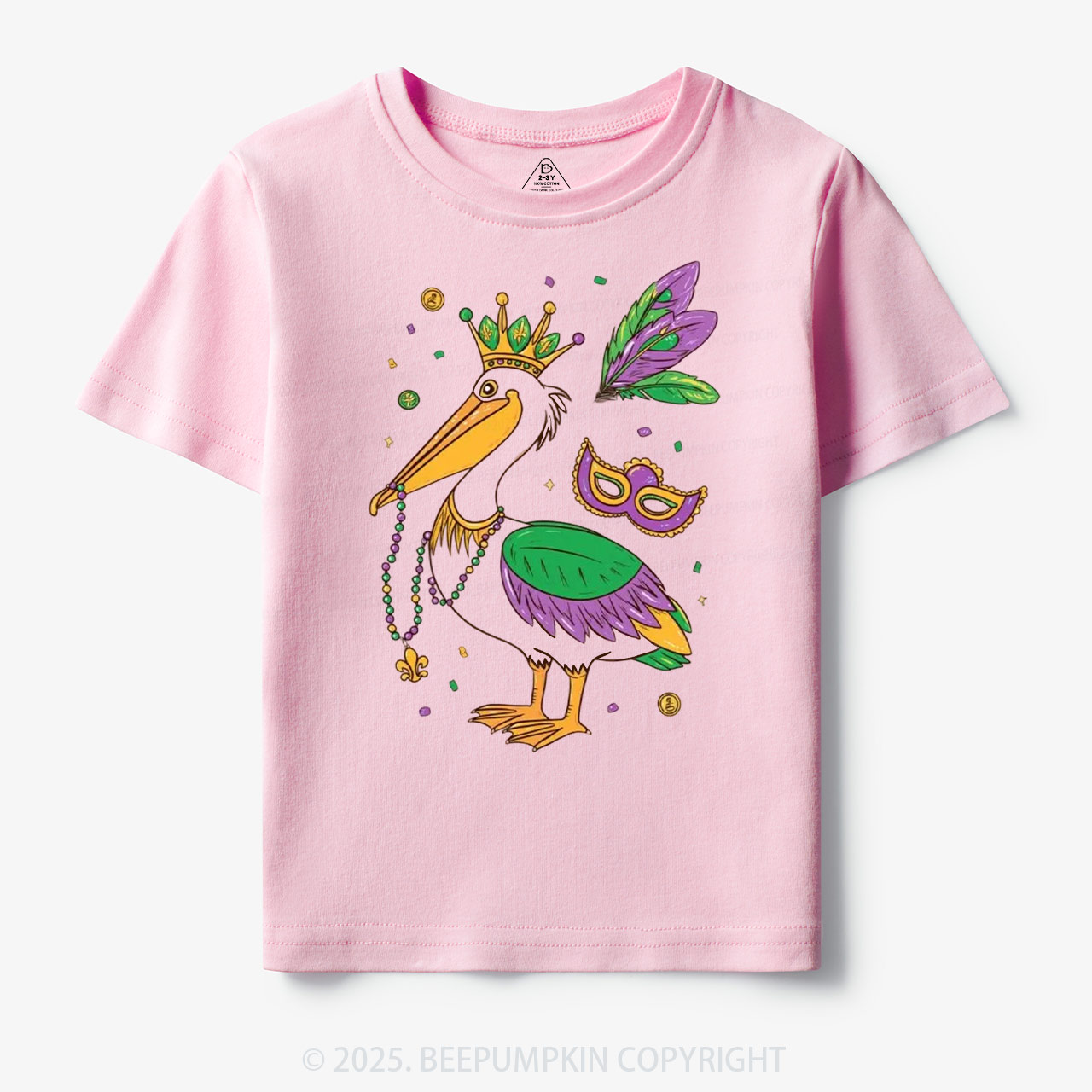 Beads & Feathers Fun Toddler&Kid's Tees Beepumpkin