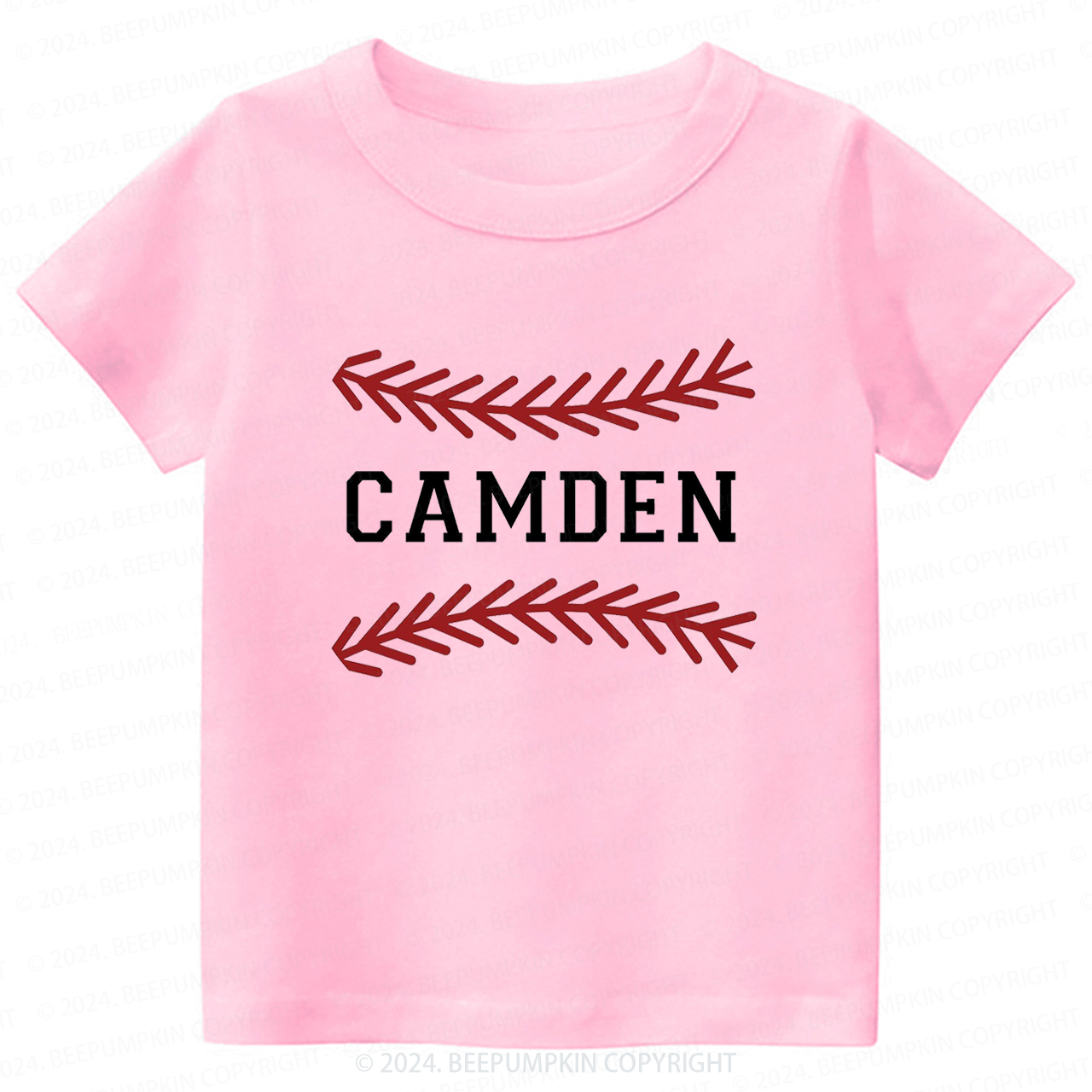 Personalized Baseball Toddler&Kids Tees 