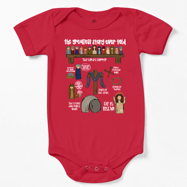 The Greatest Story Ever Told Bodysuit Beepumpkin