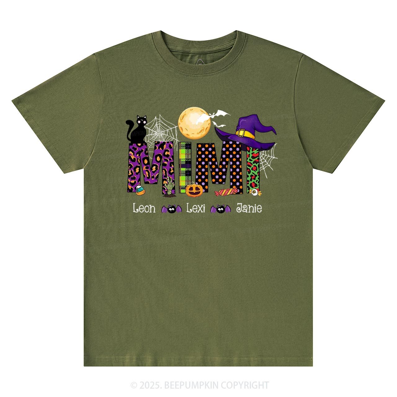 Personalized Mimi Halloween T-Shirts Beepumpkin