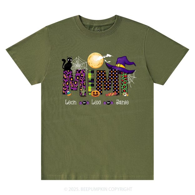 Personalized Mimi Halloween T-Shirts Beepumpkin