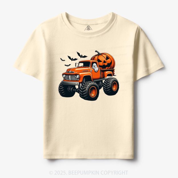Halloween Truck Toddler&Kid's Tees Beepumpkin