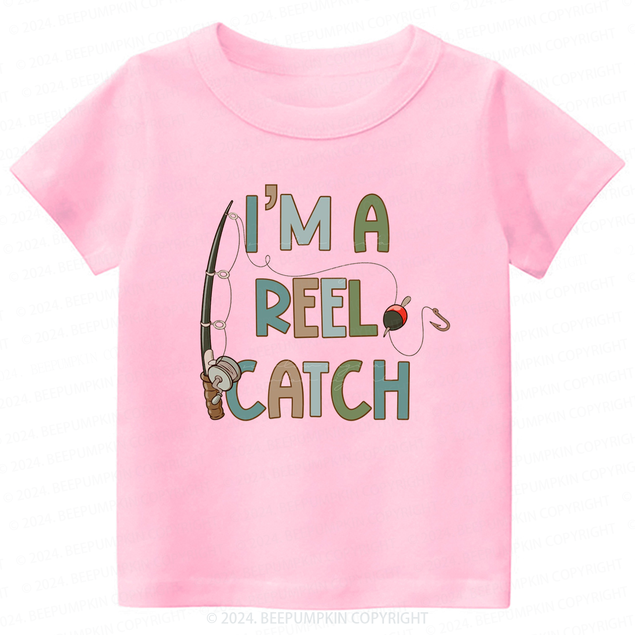 I'm A Reel Catch Toddler&Kids Tees