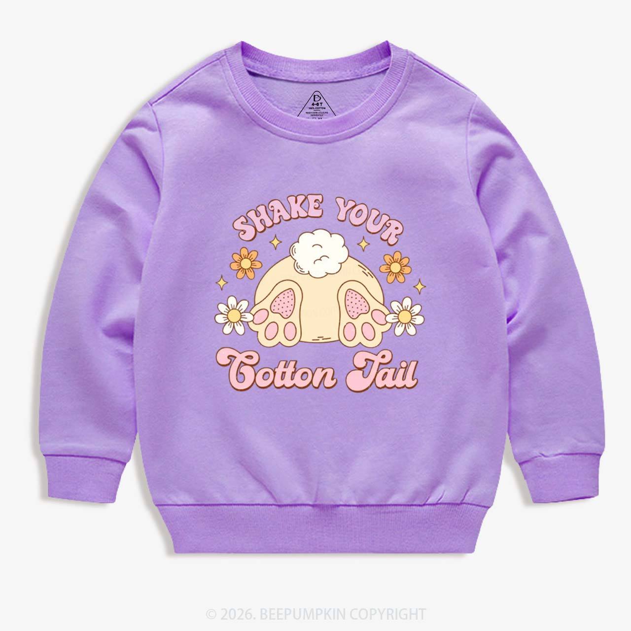 Shake Your Cotton Tail Kid's Sweatshirt