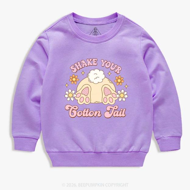 Shake Your Cotton Tail Kid's Sweatshirt