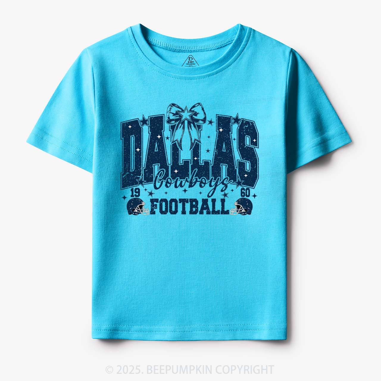 Cowboy Coquette Bow Toddler&Kid's Tees Beepumpkin