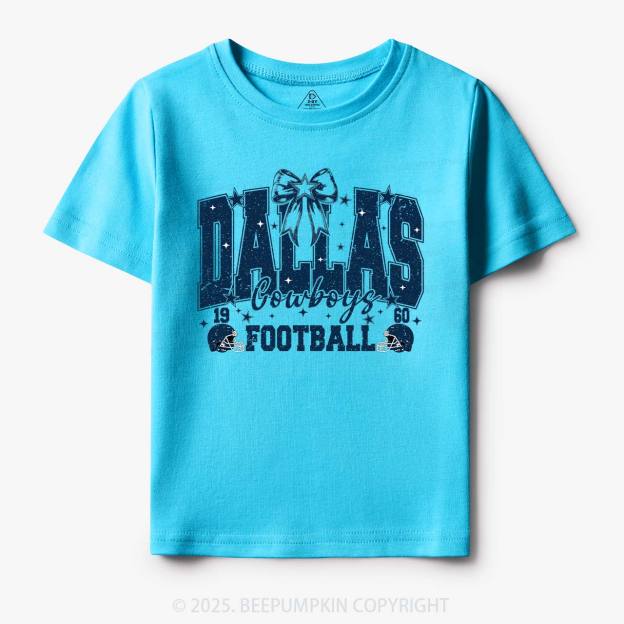 Cowboy Coquette Bow Toddler&Kid's Tees Beepumpkin