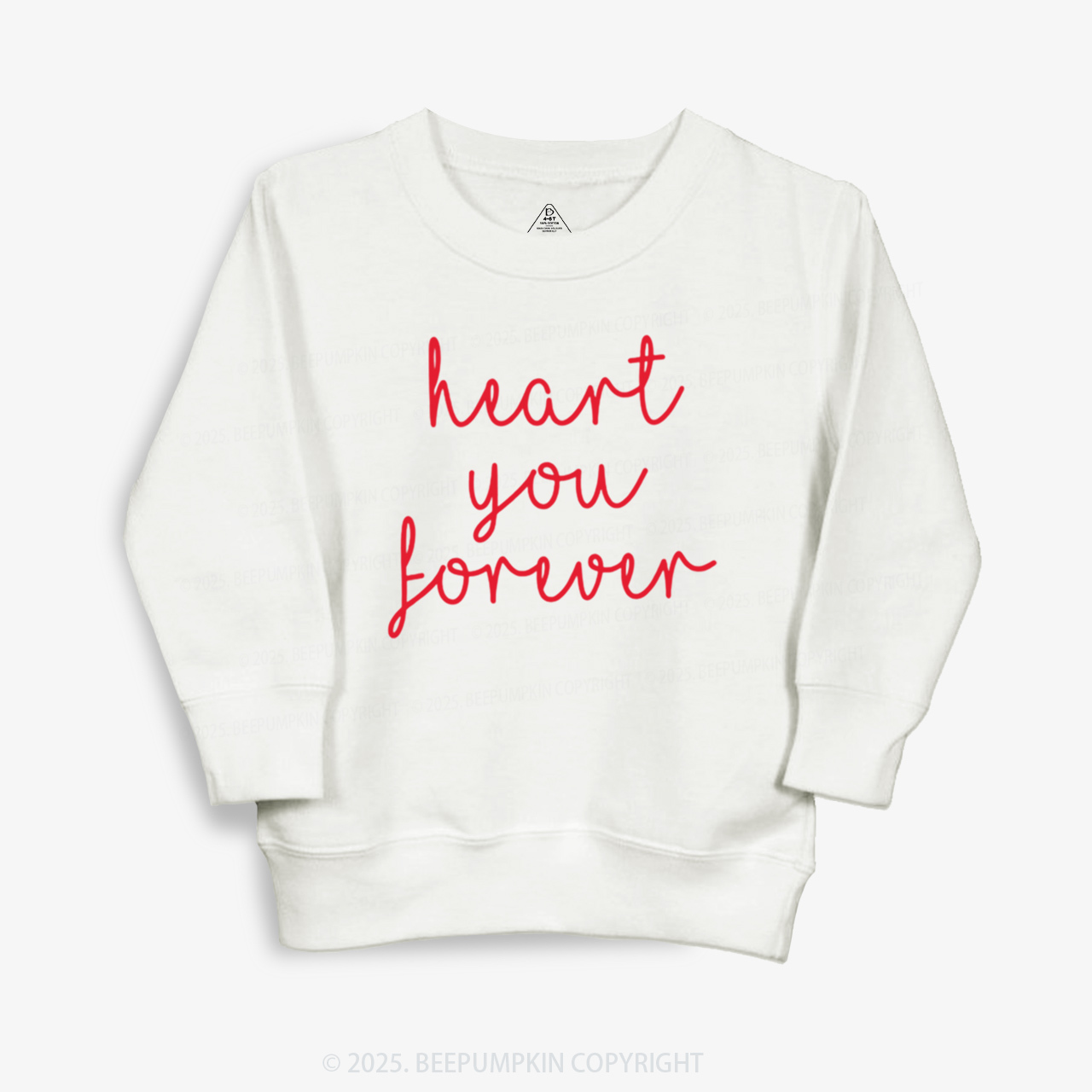 Heart You Forever Valentine's Day Kid's Sweatshirt
