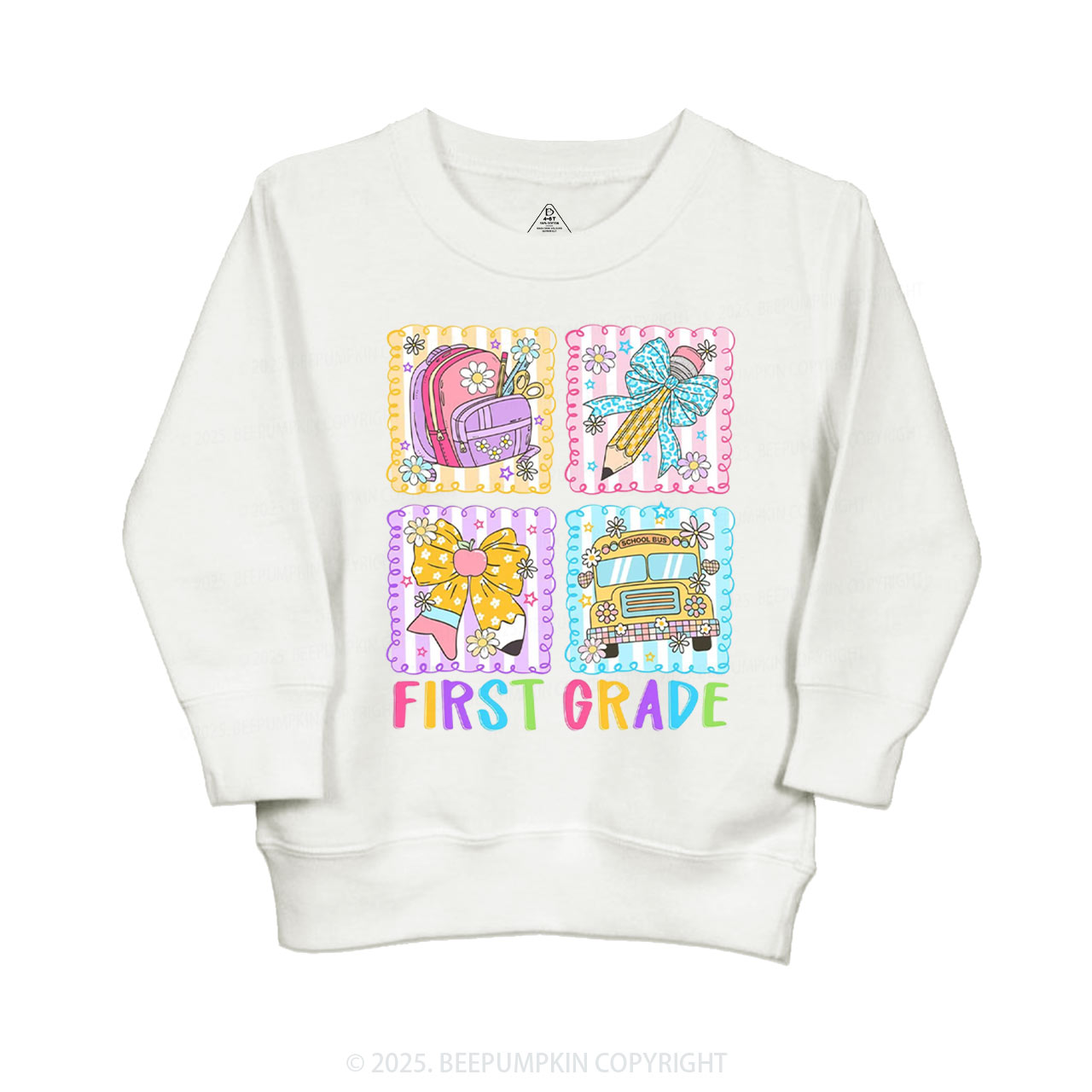 Learning Squares Kid's Sweatshirt
