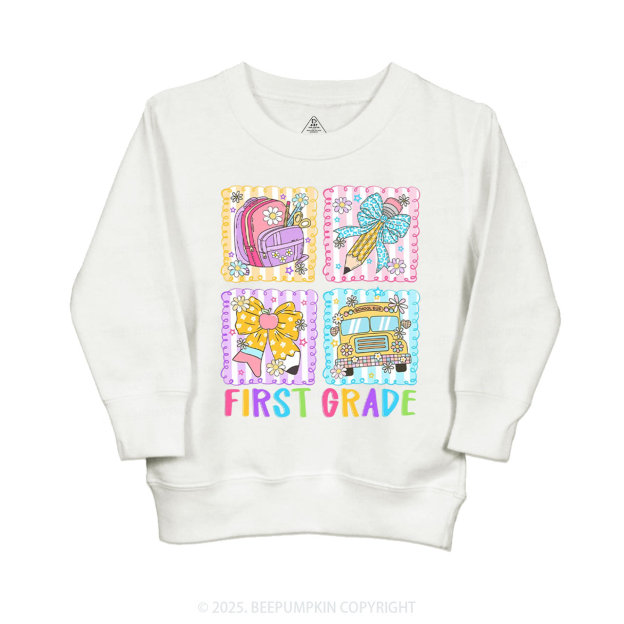 Learning Squares Kid's Sweatshirt