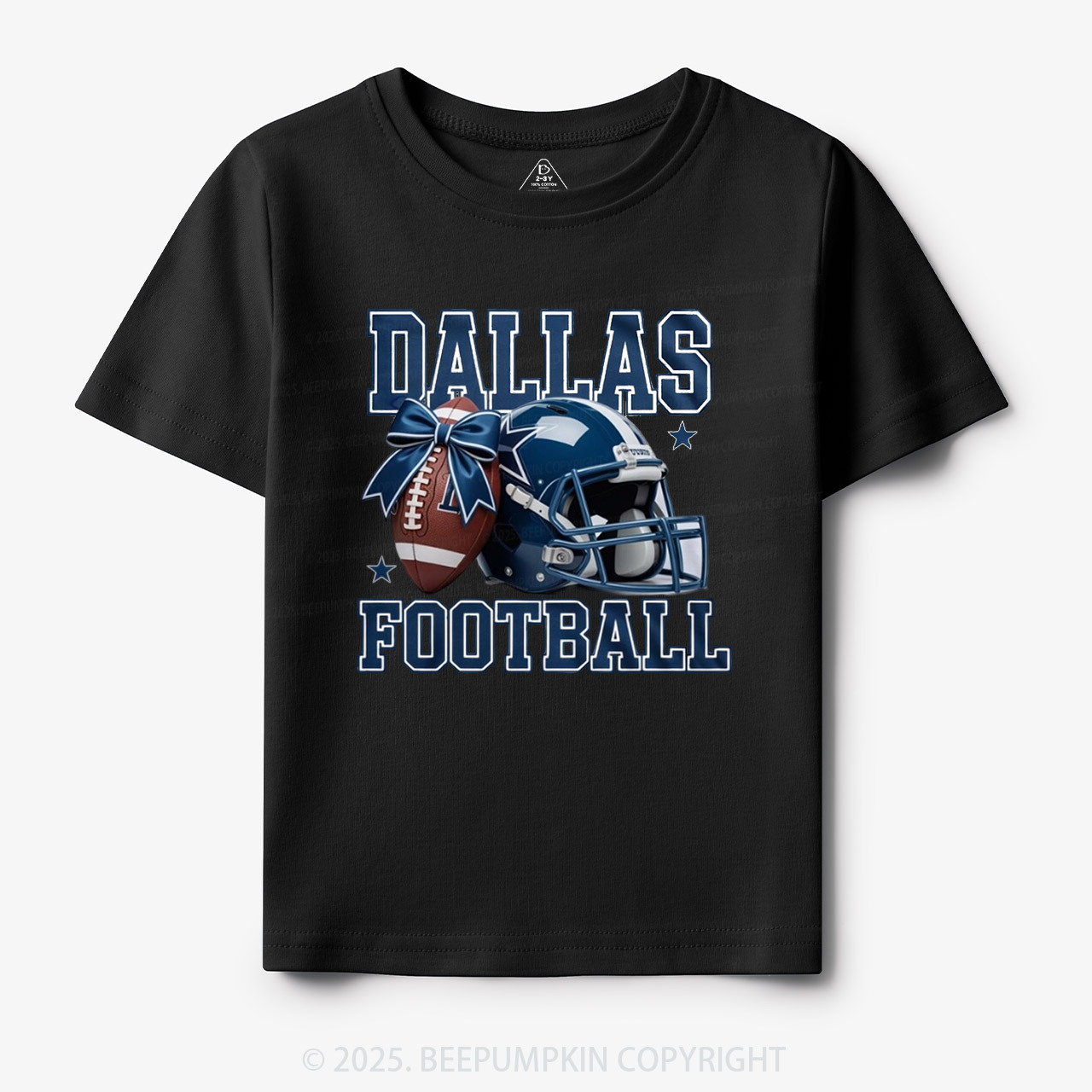 Football Vintage Toddler&Kid's Tees Beepumpkin