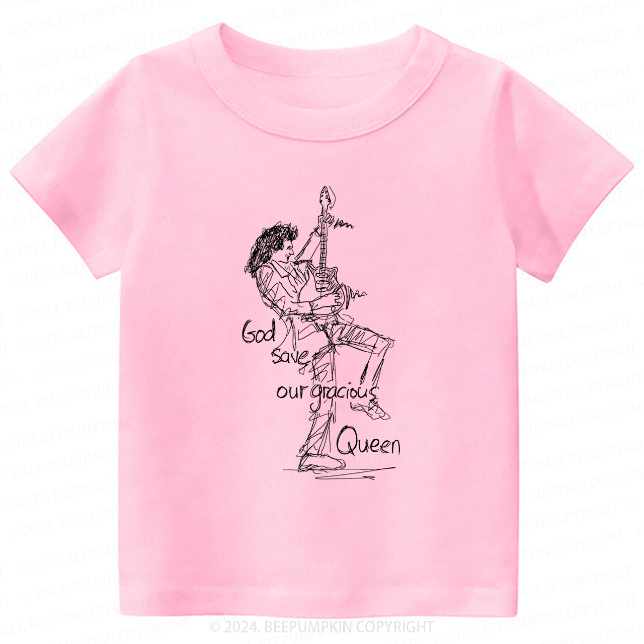 Rock Man Art Toddler&Kids Tees 8