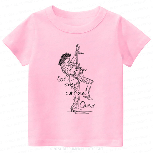 Rock Man Art Toddler&Kids Tees 8