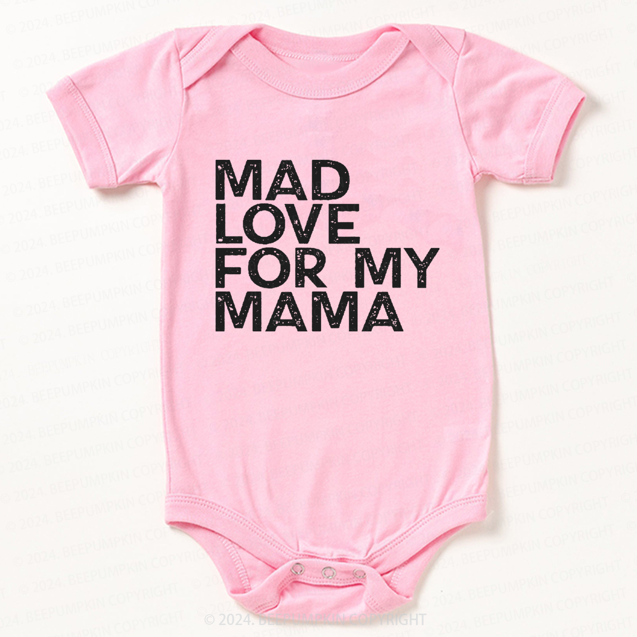 Mad Love For My Mama Bodysuit For Baby 