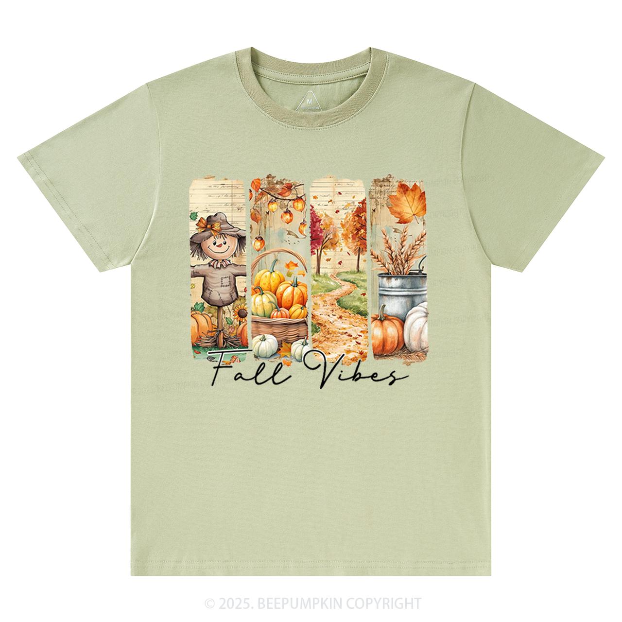 Fall Vibes Pumpkin T-Shirts Beepumpkin 