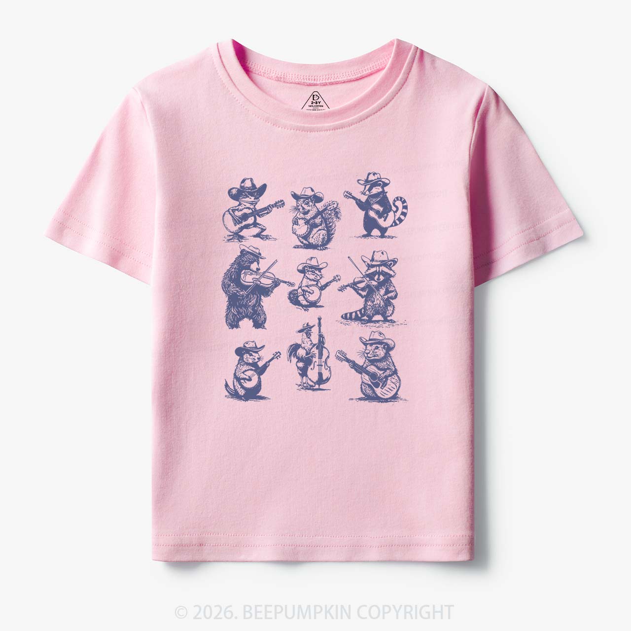 Animal Musicians Toddler&Kid's Tees