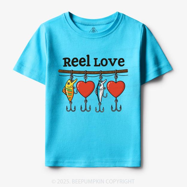 Reel Love Toddler&Kid's Tees Beepumpkin