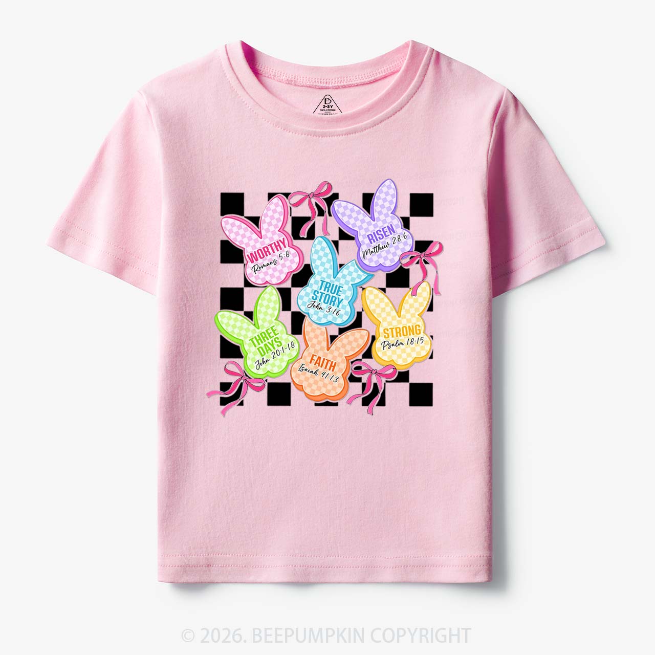 Christian Bunny A Lot Can Happen In Three Days Toddler&Kid's Tees