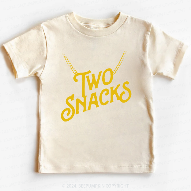 Two Snacks Toddler&Kids Tees