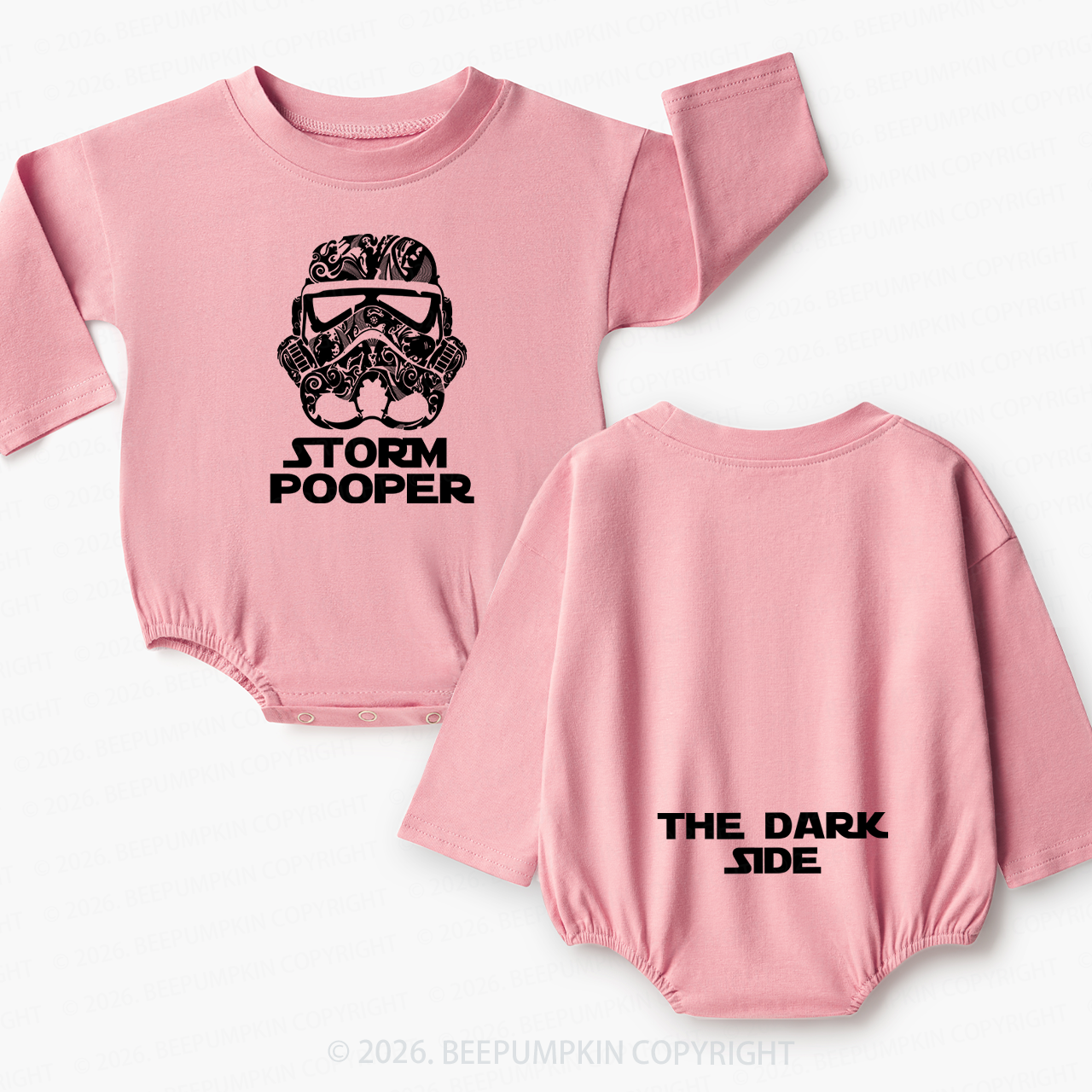 Helmet Hijinks Baby Bubble Romper