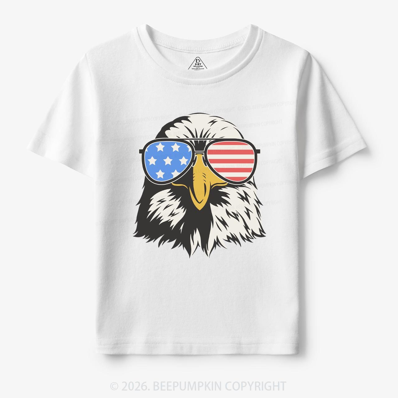 Patriotic 4th Of July Eagle Toddler Tees