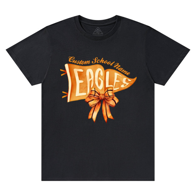 Personalized Mascot Watercolor Pennants Flag T-Shirts Beepumpkin