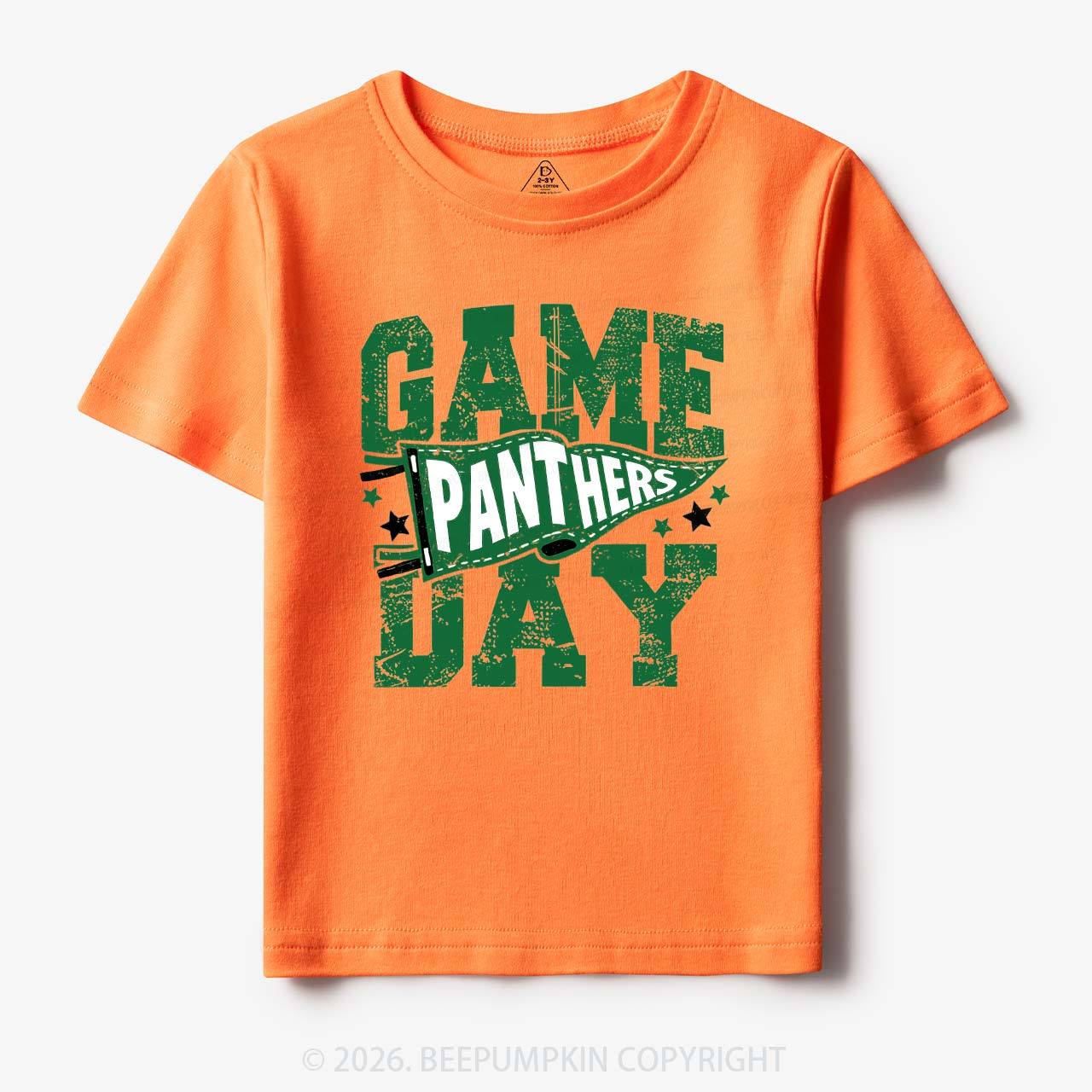 Personalized School Mascot Game Day Retro Toddler&Kid's Tees