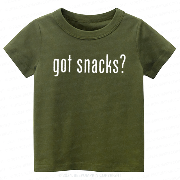 Got Snacks Toddler&Kids Tees