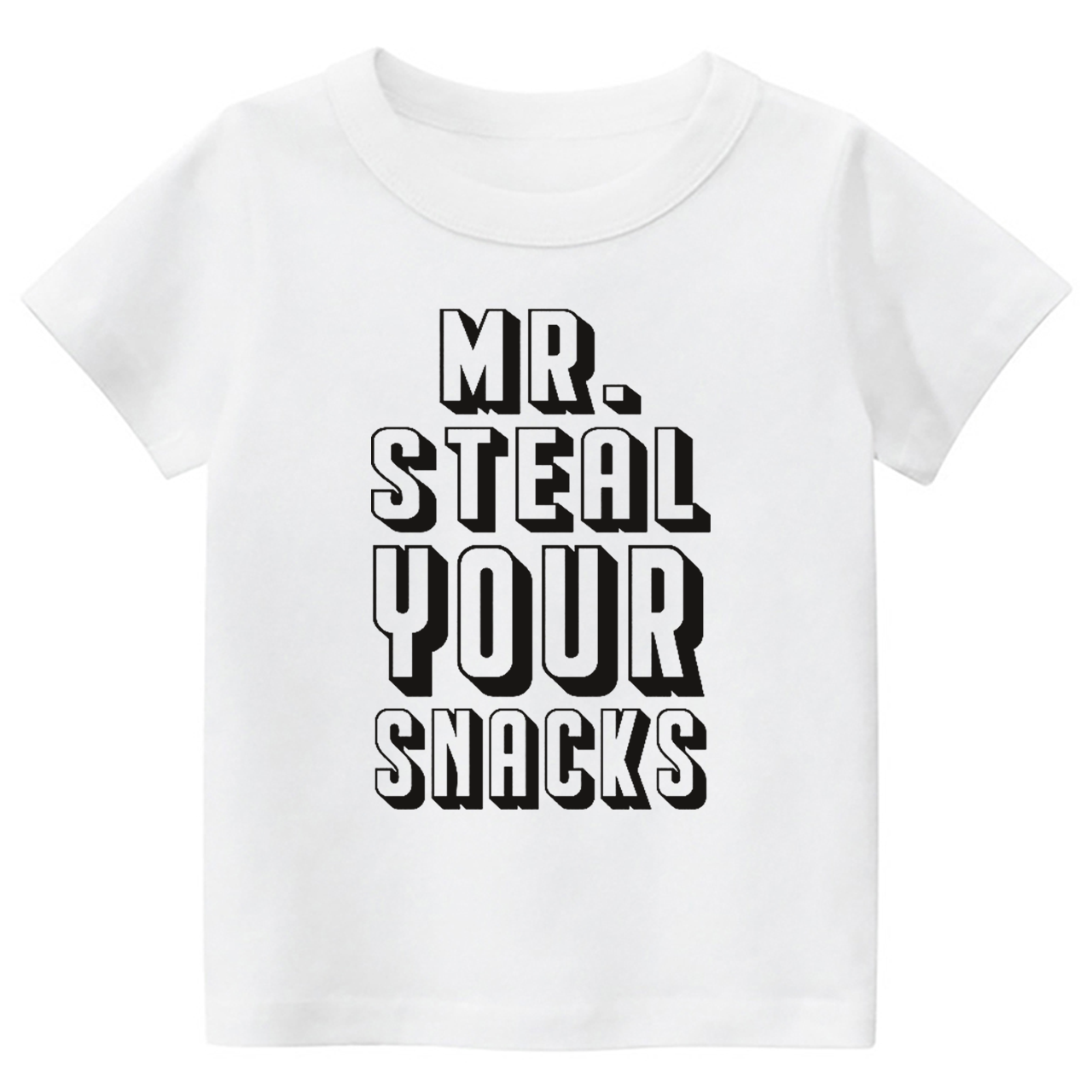 Mr Steal Your Snacks Toddler&Kids Tees