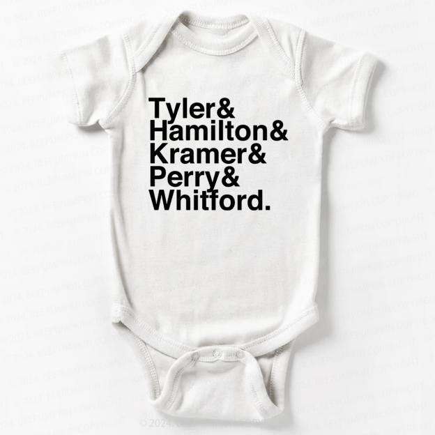 Cool Rock n Band Band Members Bodysuit For Baby 8 