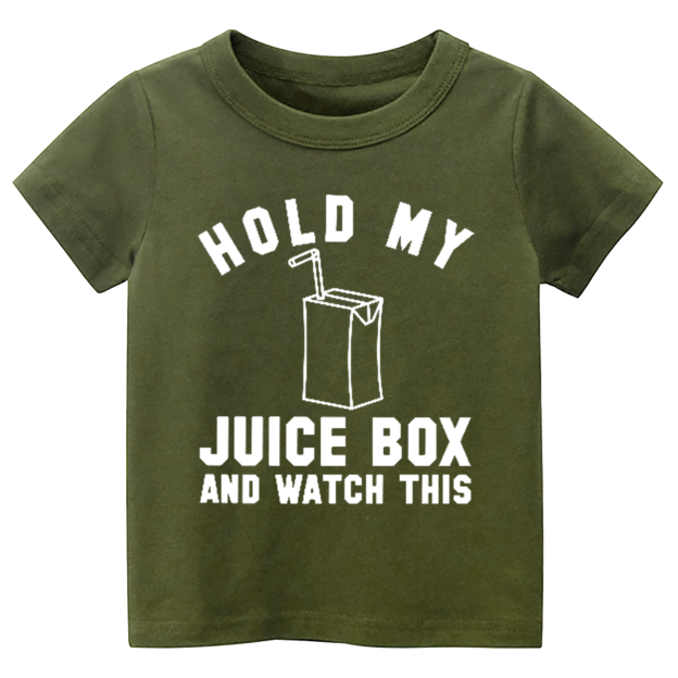 Hold My Jucie Box Toddler&Kids Tees