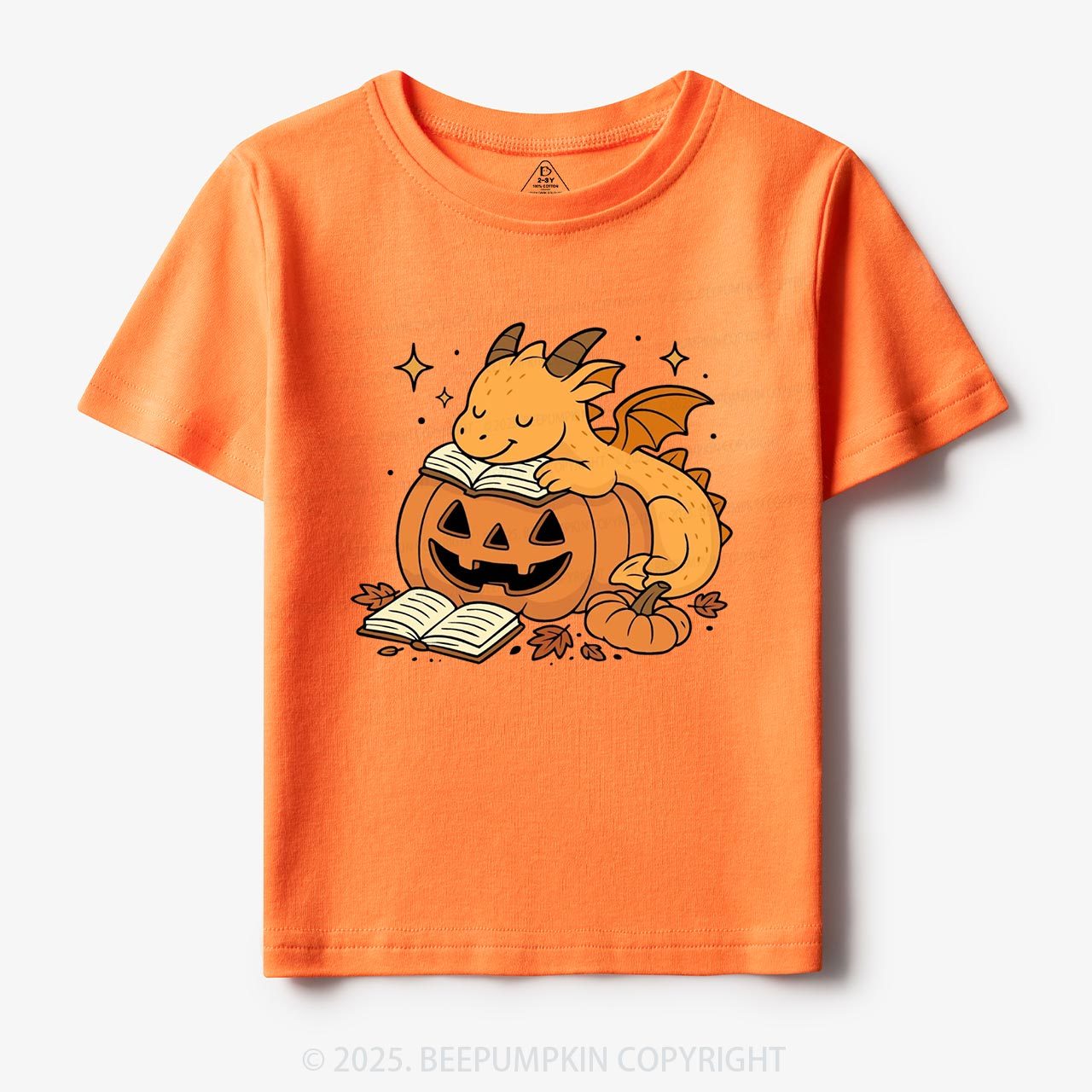 Sleeping Pumpkin Dragon Toddler&Kid's Tees Beepumpkin