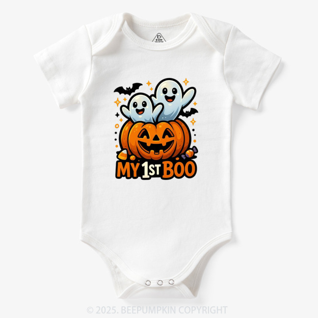 My First Halloween Bodysuit Beepumpkin