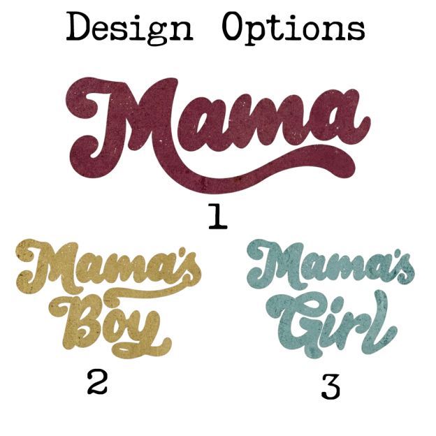Mama's Girl Mom&Me Matching Raglan T-shirts