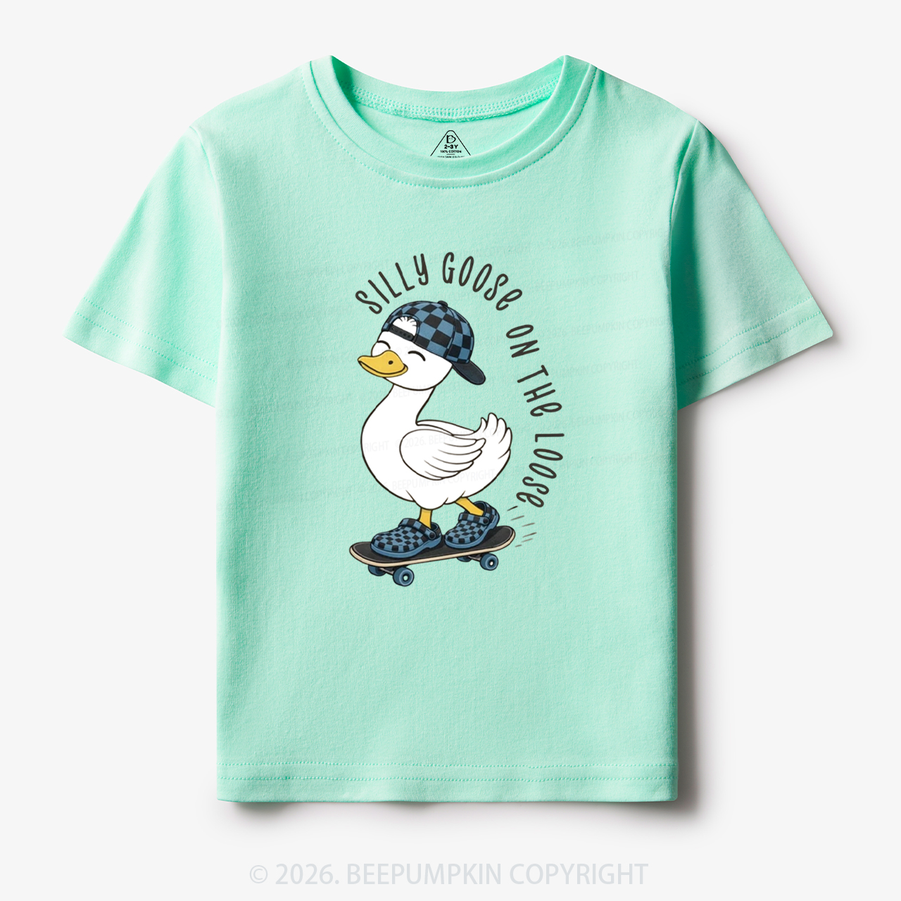 Silly Boy Goose On The Loose Toddler&Kid's Tees