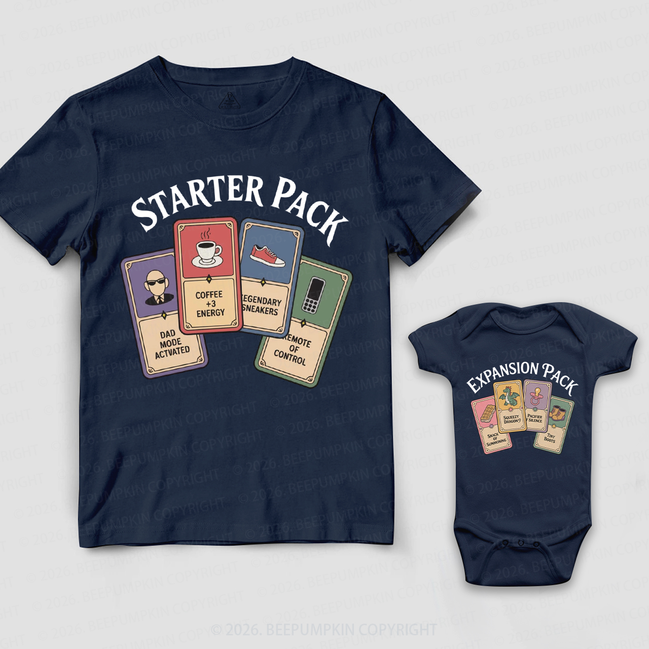 Starter Pack & Expansion Pack Dad&Me Matching Shirts