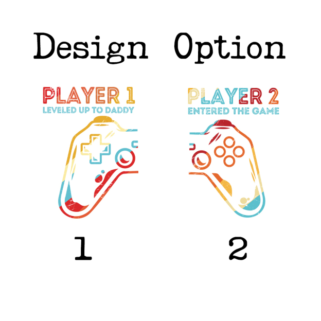 Level Up To New Daddy Player Dad&Me Matching Raglan T-shirts
