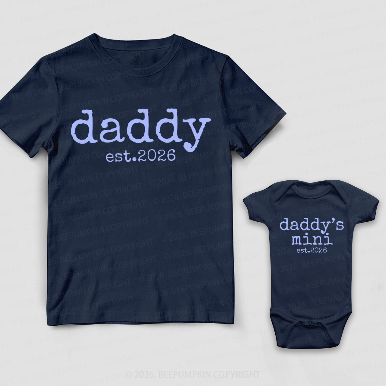 Retro Daddy and Mini Dad&Me Matching Shirts