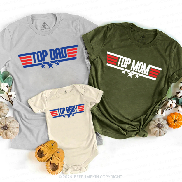 Personalized Top Family Family Matching T-Shirts