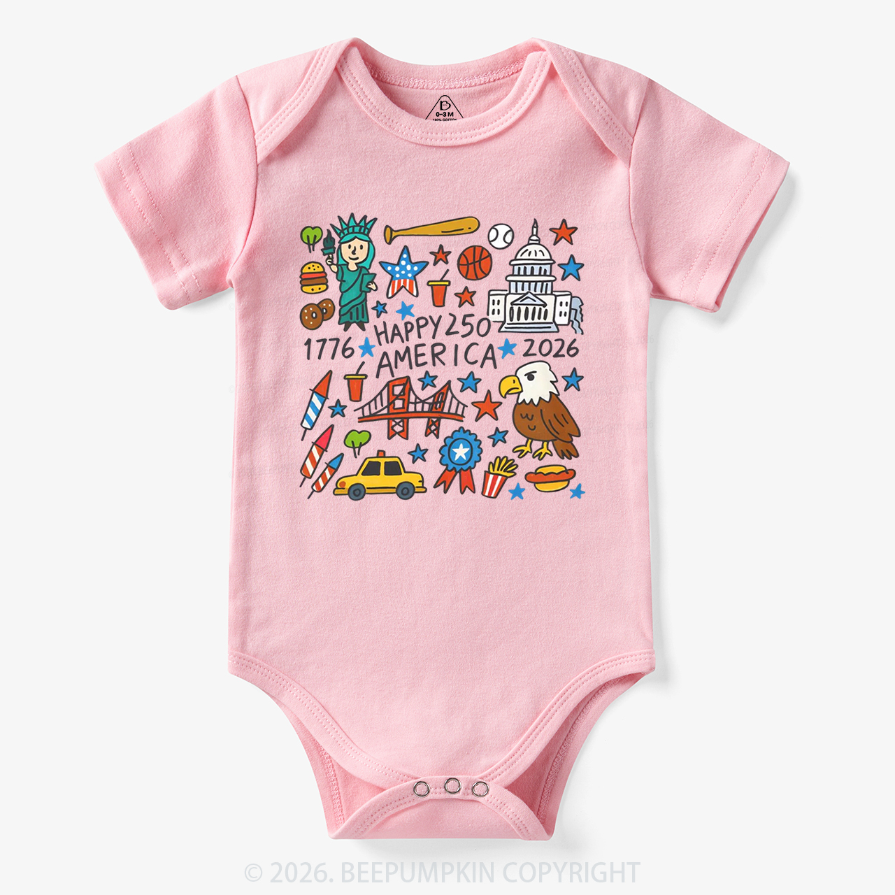America 250th Anniversary Bodysuit
