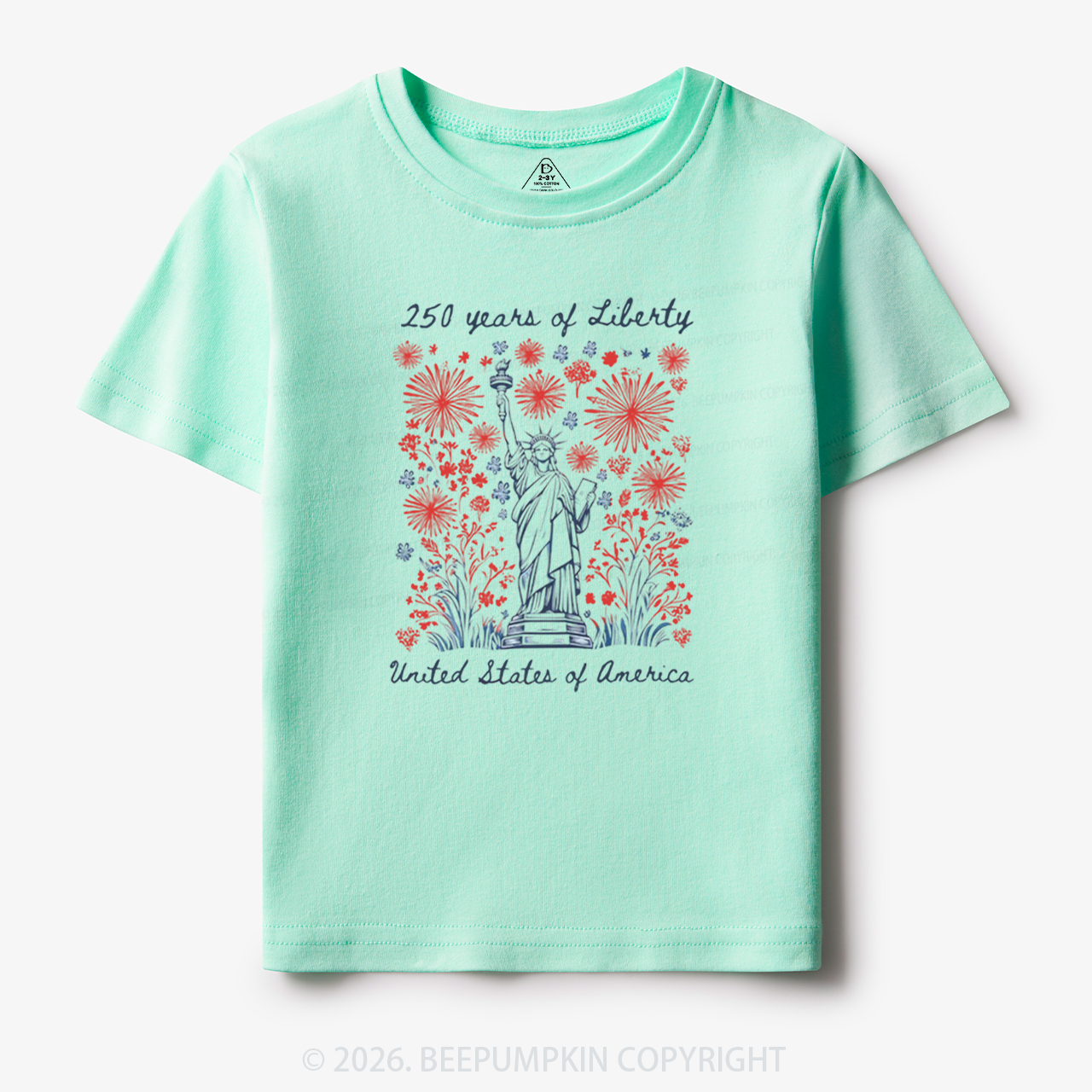 250 Years Of Liberty Toddler&Kid's Tees