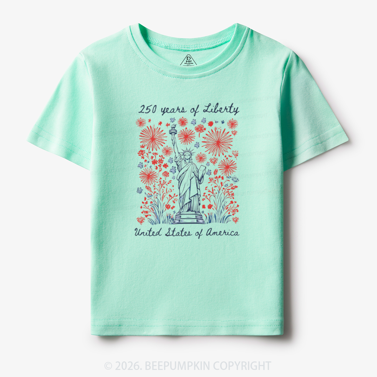 250 Years Of Liberty Toddler&Kid's Tees