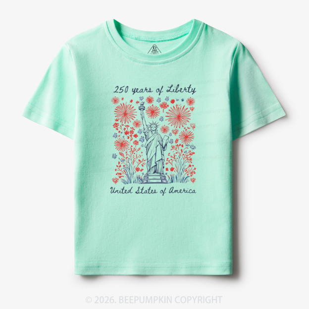 250 Years Of Liberty Toddler&Kid's Tees