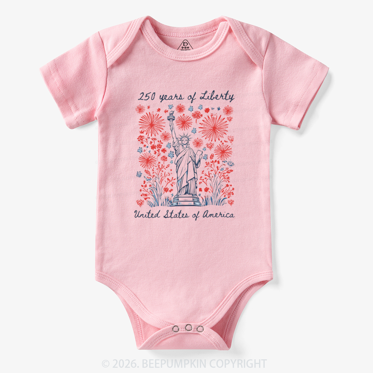 250 Years Of Liberty Bodysuit