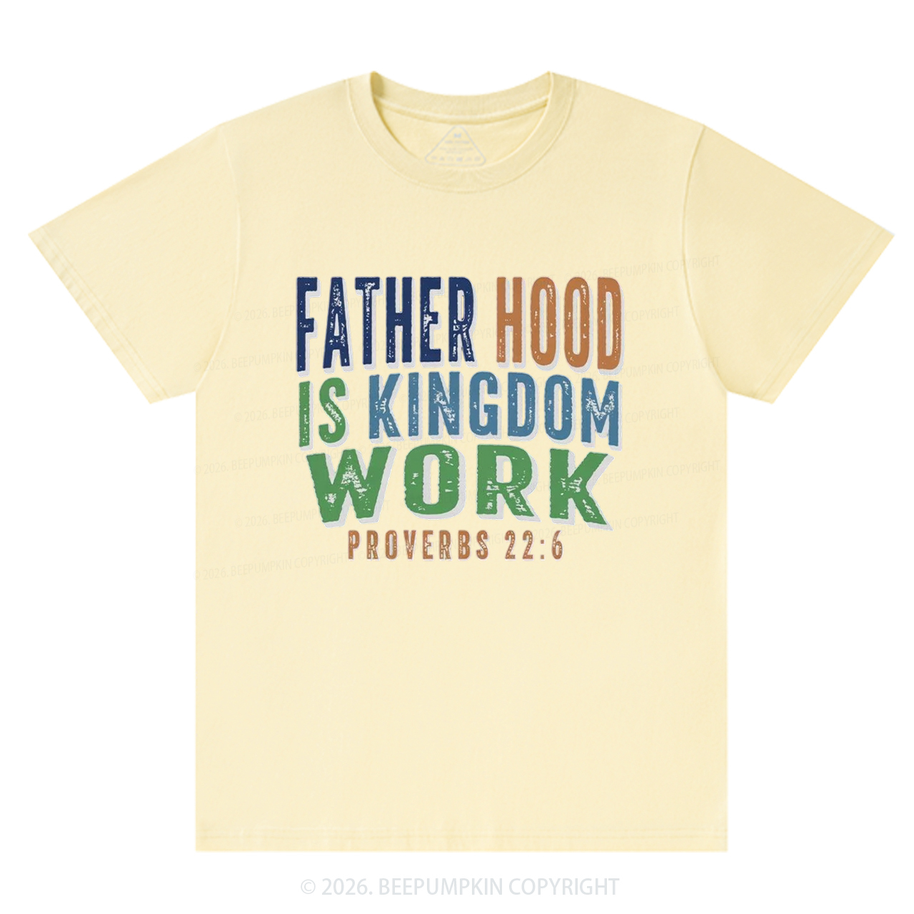 Christian Dad Fatherhood Is Kingdom Work T-Shirts