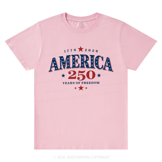 America 250 Years Freedom Retro Americana T-Shirts