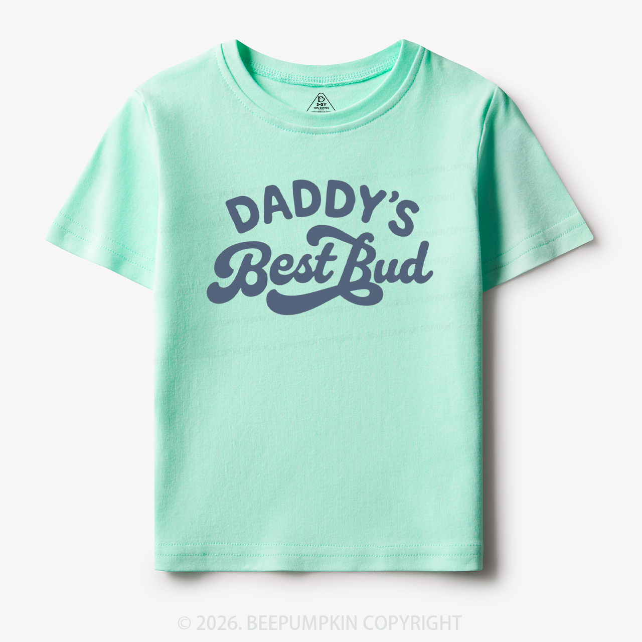 Daddy's Best Bud Cute Toddler&Kid's Tees