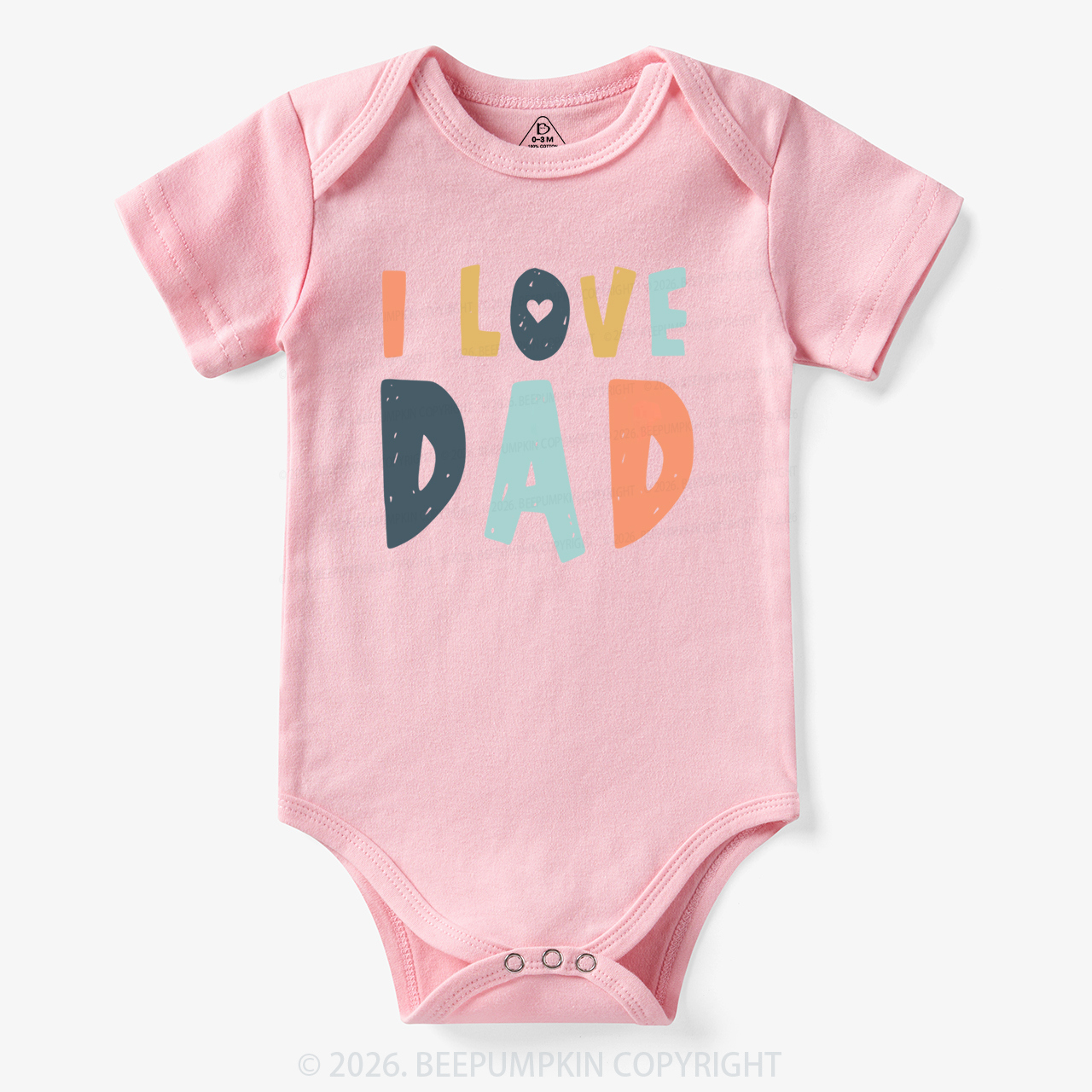 Father’s Day ‘I Love Dad’ Bodysuit