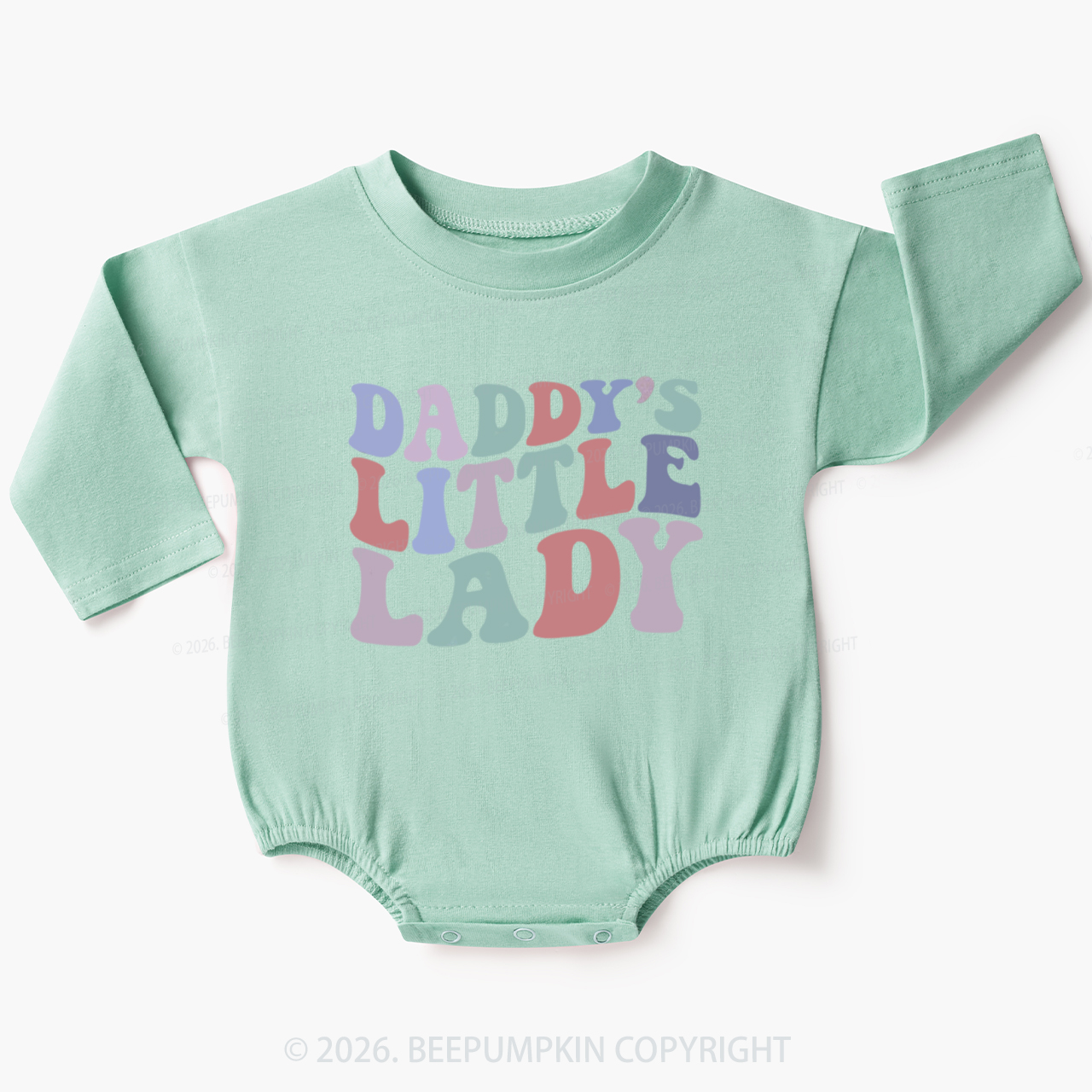 Daddy's Little Lady Baby Bubble Romper